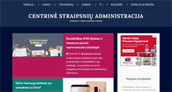 Desktop Screenshot of administracija.lt